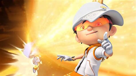 Download Boboiboy Hd Solar Form Wallpaper | Wallpapers.com