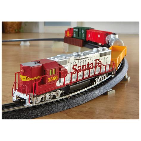 Santa Fe Power Blaster Electric Train Set - 230616, at Sportsman's Guide