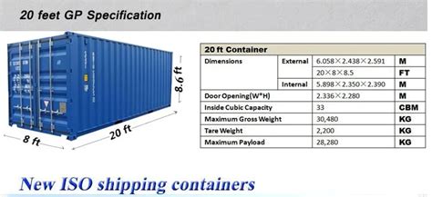 20Ft Shipping Container Weight – Blog Dandk