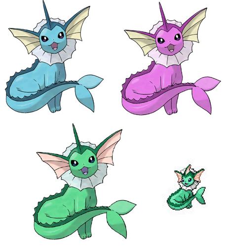 My take on Shiny Vaporeon! (Please read OP's message below!) | Shiny ...