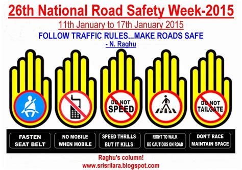 Road Safety Week 2024 Activities - Neile Austine