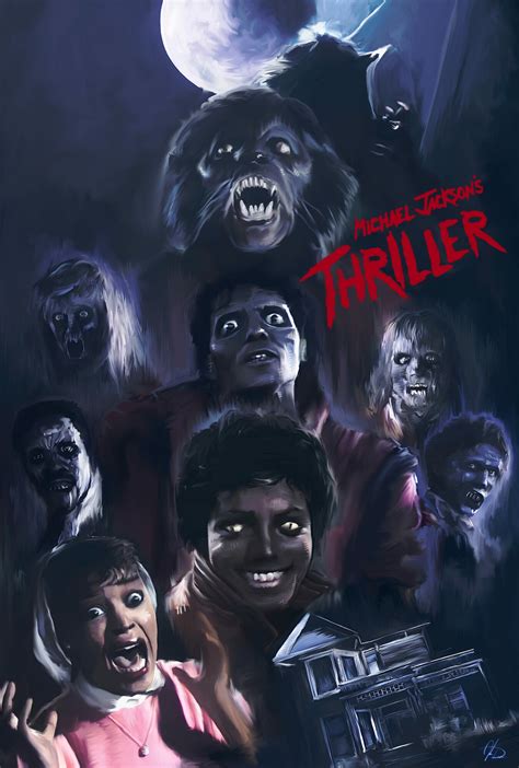 Michael Jackson's Thriller | Poster By John Dunn