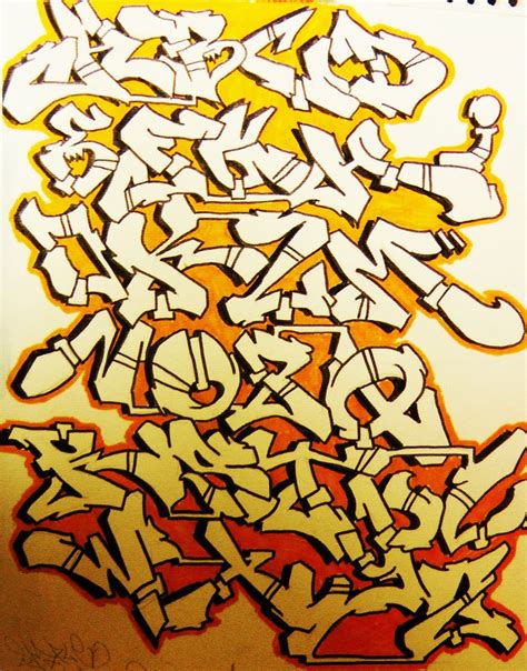 Graffiti Wall: Graffiti Alphabets