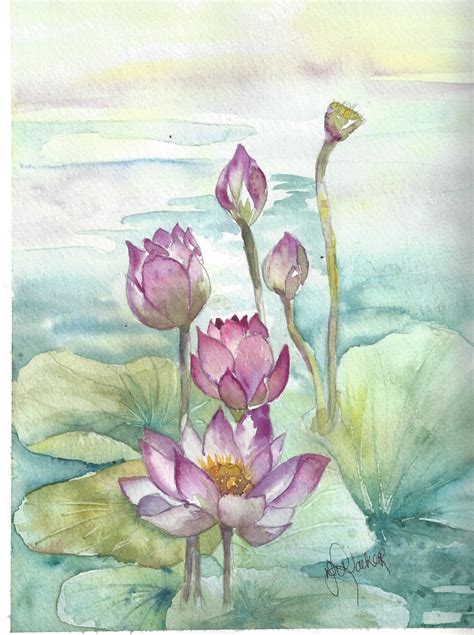 Watercolor Zen at PaintingValley.com | Explore collection of Watercolor Zen