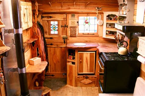 Welsh Couple Transforms Old Vans into Rustic Campers with Wood Interiors