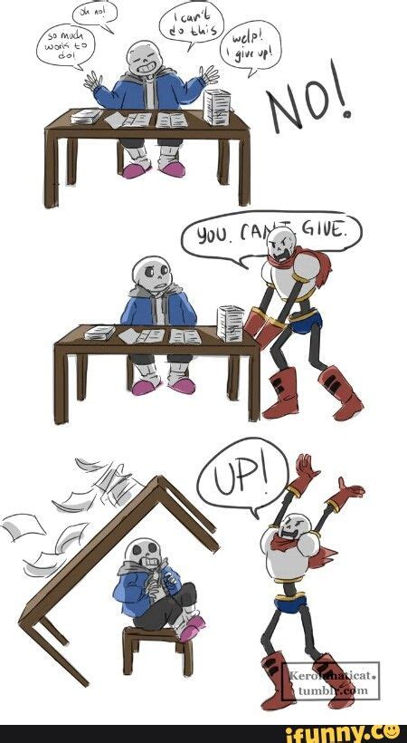 undertale, sans, papyrus, comicpart1 We all need our own Papyrus ...