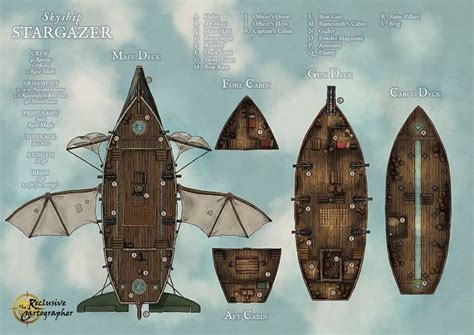 Finished my airship battlemap! Thanks for all the feedback. Feel free ...