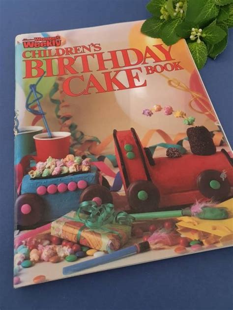 Vintage Women's Weekly Childrens Birthday Cake Cookbook Recipe Book ...