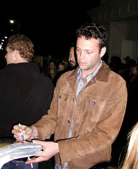 Vince Vaughn signs autographs outside A.D. nightclub in Hollywood, CA ...