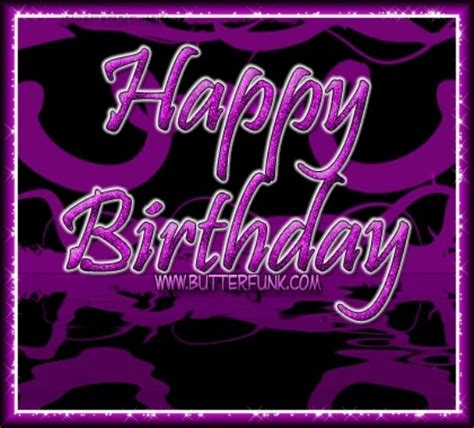 Happy Birthday – Purple Image