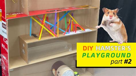 DIY Building the Corrugated Paper Hamster Playground, Part 2: Handmade ...