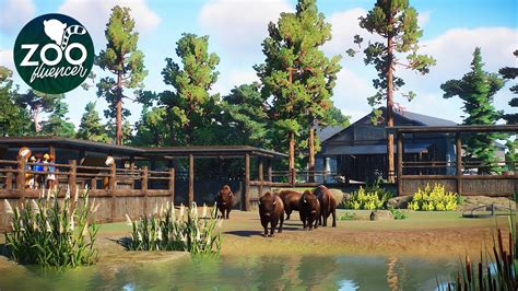 American Bison Habitat River Rock Zoo Planet Zoo Speed, 42% OFF