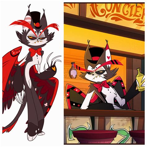 Old Husk Design and New Husk Design : r/HazbinHotel