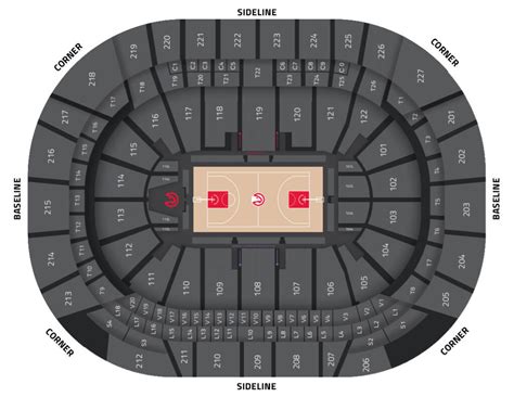 State Farm Arena Seating Plan - Seating plans of Sport arenas around ...