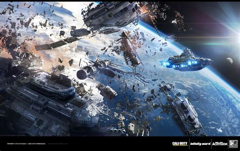 ArtStation - Space Concepts - Call of Duty: Infinite Warfare, Thomas A ...