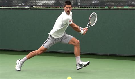 Novak Djokovic in Super Slow Motion - Forehand Backhand