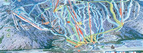 Bretton Woods Ski Area Trail Map • Piste Map • Panoramic Mountain Map