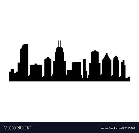 Chicago skyline Royalty Free Vector Image - VectorStock