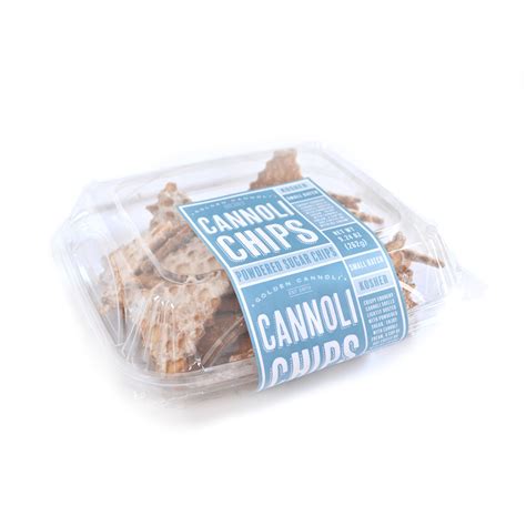 Cannoli Chips - Retail - Powdered Sugar – Golden Cannoli Shells Company