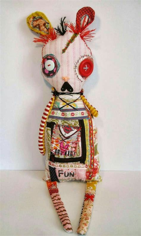 Pin by Sebas Steffens on scrappy dolls | Art dolls handmade, Art dolls ...