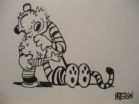 Bill Watterson, Calvin and Hobbes, Original, Estate found, drawing ...