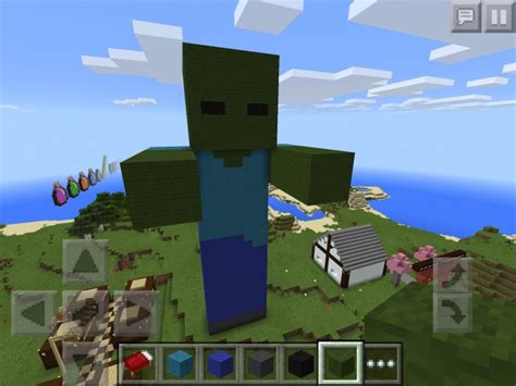 Simple Zombie Statue Minecraft Project