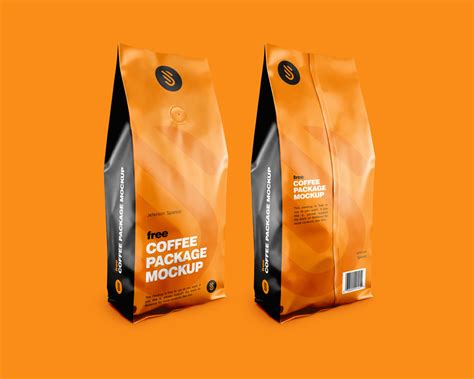 Coffee Package Mockups - Mockup World