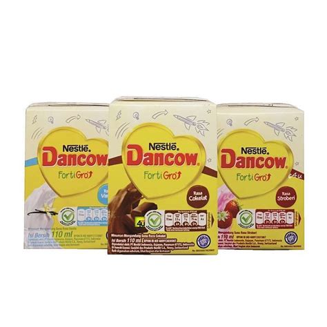 Promo Dancow Fortigro - Susu UHT - 110ml RTD - VANILA Diskon 18% di ...