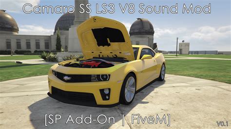 Camaro SS LS3 V8 Sound Mod [ SP Add-On | FiveM ] - GTA5-Mods.com