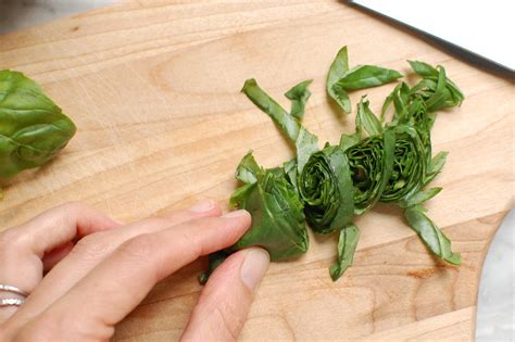 How to Chiffonade Basil: Knife Cuts 101 | Unpeeled Journal