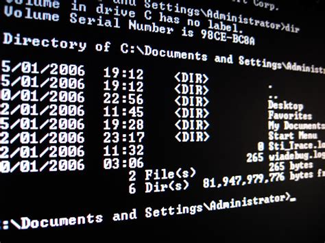 Basic DOS (Disc Operating System) Commands – Windows Command Line