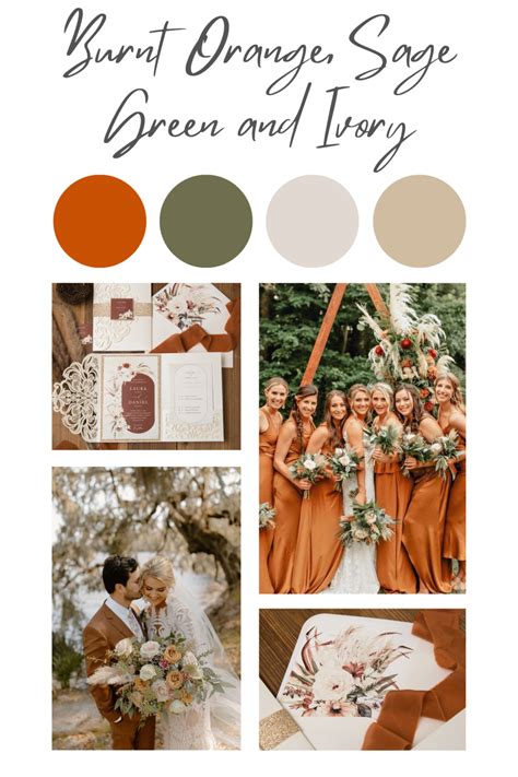 Captivating Burnt Orange Wedding Ideas for the Vibrant 2023 Bride ...