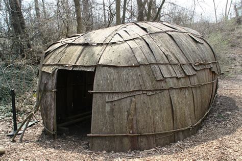 Native American Wigwam | Replica structure of native America… | Flickr