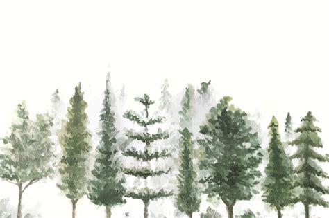 Tree Background Watercolor Images - Free Download on Freepik