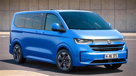 VW T7 Transporter and Caravelle (2025) first official photos revealed