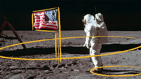 Apollo 11 moon landing: What you can't see in Buzz Aldrin flag photo