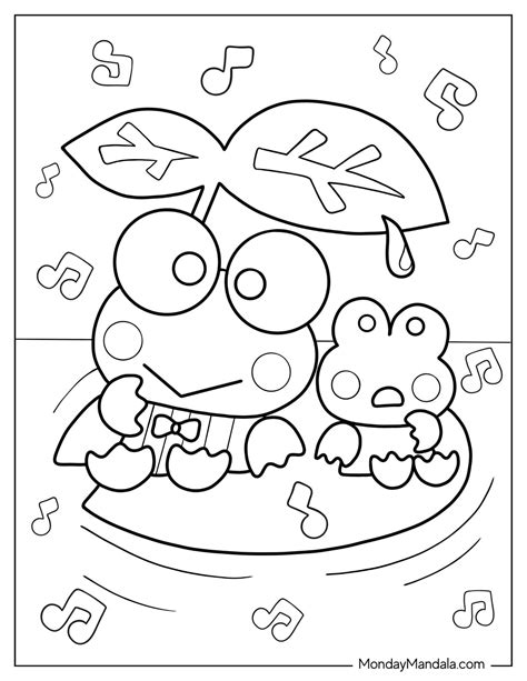 20 Keroppi Coloring Pages (Free PDF Printables)