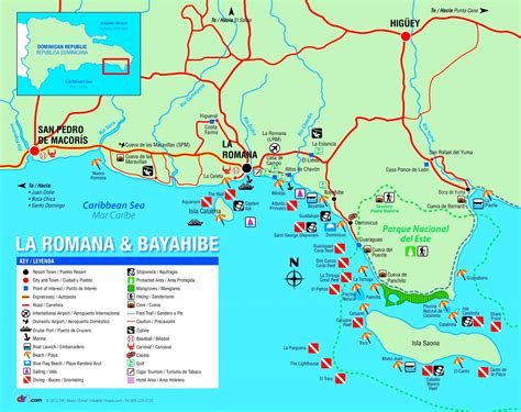 La Romana Dominican Republic Cruise Port Map - Map of Counties in Arkansas