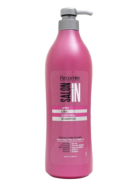 Recamier Professional Salon In +Pro Liss Control Hair Shampoo 33.8oz ...