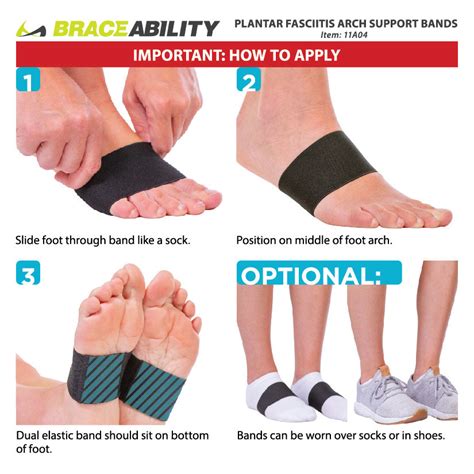 Arch Support Bands: #1 Plantar Fasciitis Foot Supports | BraceAbility