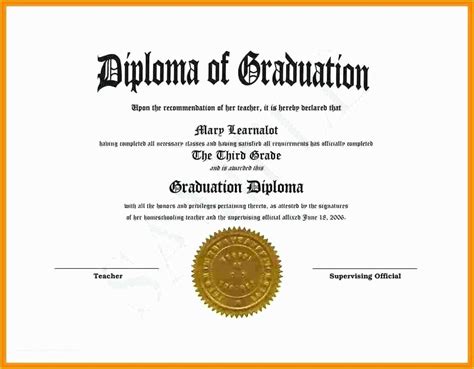 High School Diploma Templates Free at genayleenblog Blog