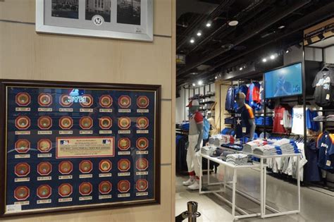 The store for baseball fans in New York City, the MLB Store