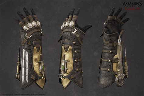 Creed Leather Assassin Glove | Assassins creed syndicate, Assassins ...