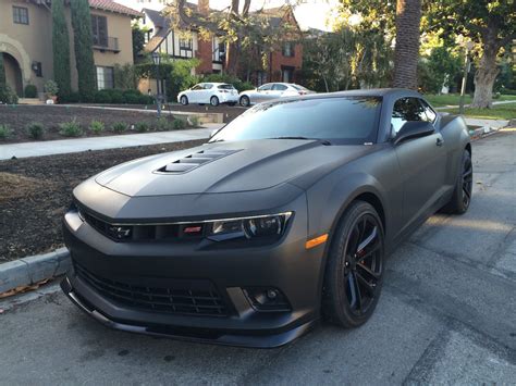 Chevrolet Camaro Matte Black - amazing photo gallery, some information ...