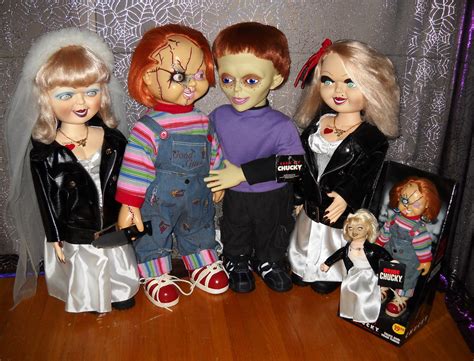 24" Chucky Dolls, Animated Chucky Doll, Tiffany Ray Doll, Glen Glenda ...