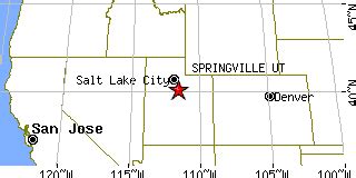 Springville, Utah (UT) ~ population data, races, housing & economy