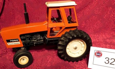 1/64 ERTL custom agco allis chalmers 7060 black belly tractor w/ Duals ...