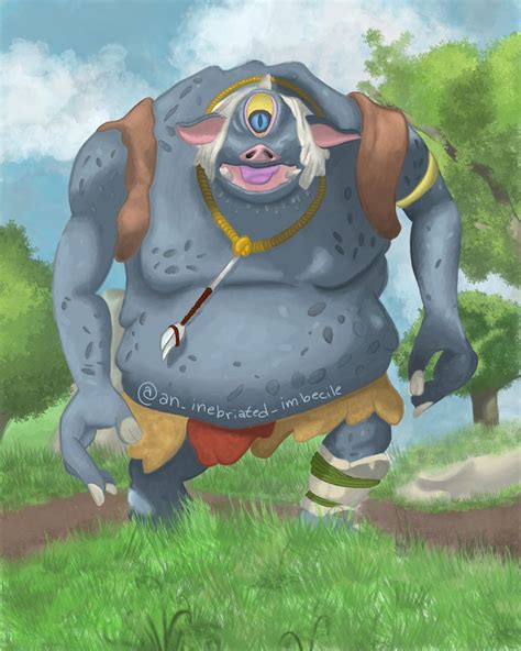 Legend of Zelda Breath of the Wild art > Hinox enemy | an_inebriated ...