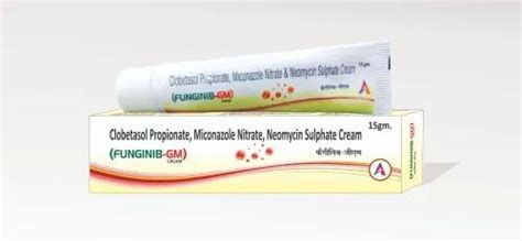 Funginib-GM Anti Allergic Skin Cream, Angiolife Healthcare, Packing ...