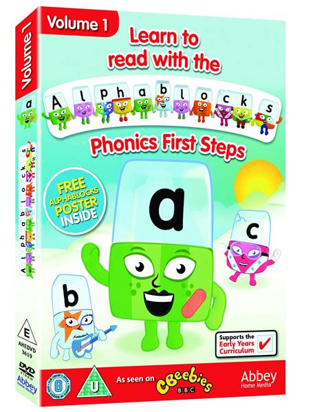 Win 1 of 15 Alphablocks - Phonics First Steps Volume 1 DVDs